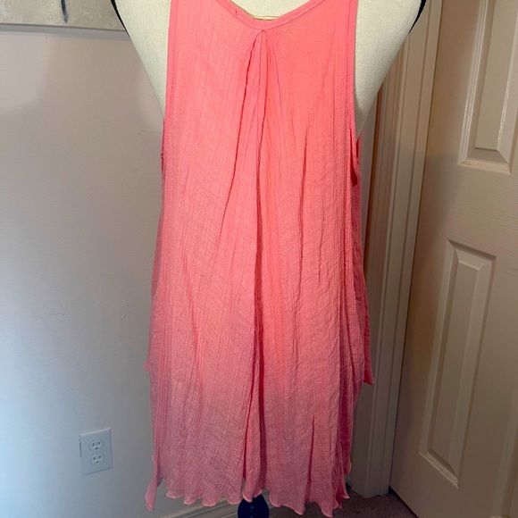 Rebellion coral beach cover tank crochet - Picture 2 of 3